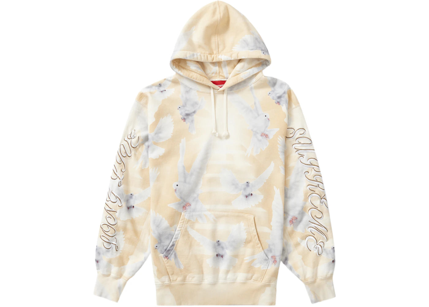 Supreme Doves Hooded Sweatshirt (SS22) Tan