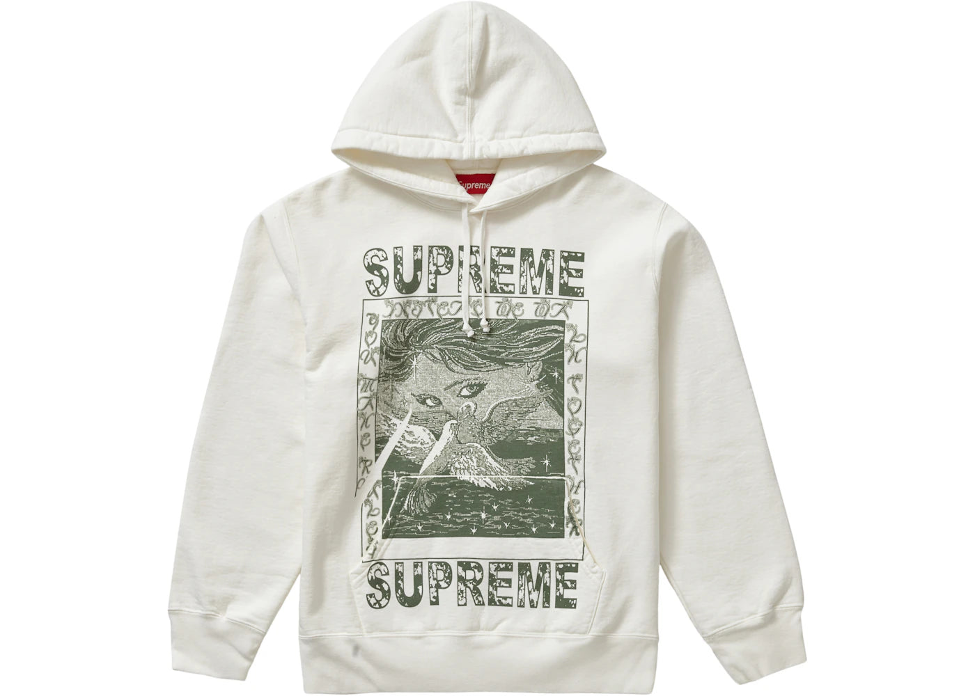 Supreme Doves Hooded Sweatshirt White