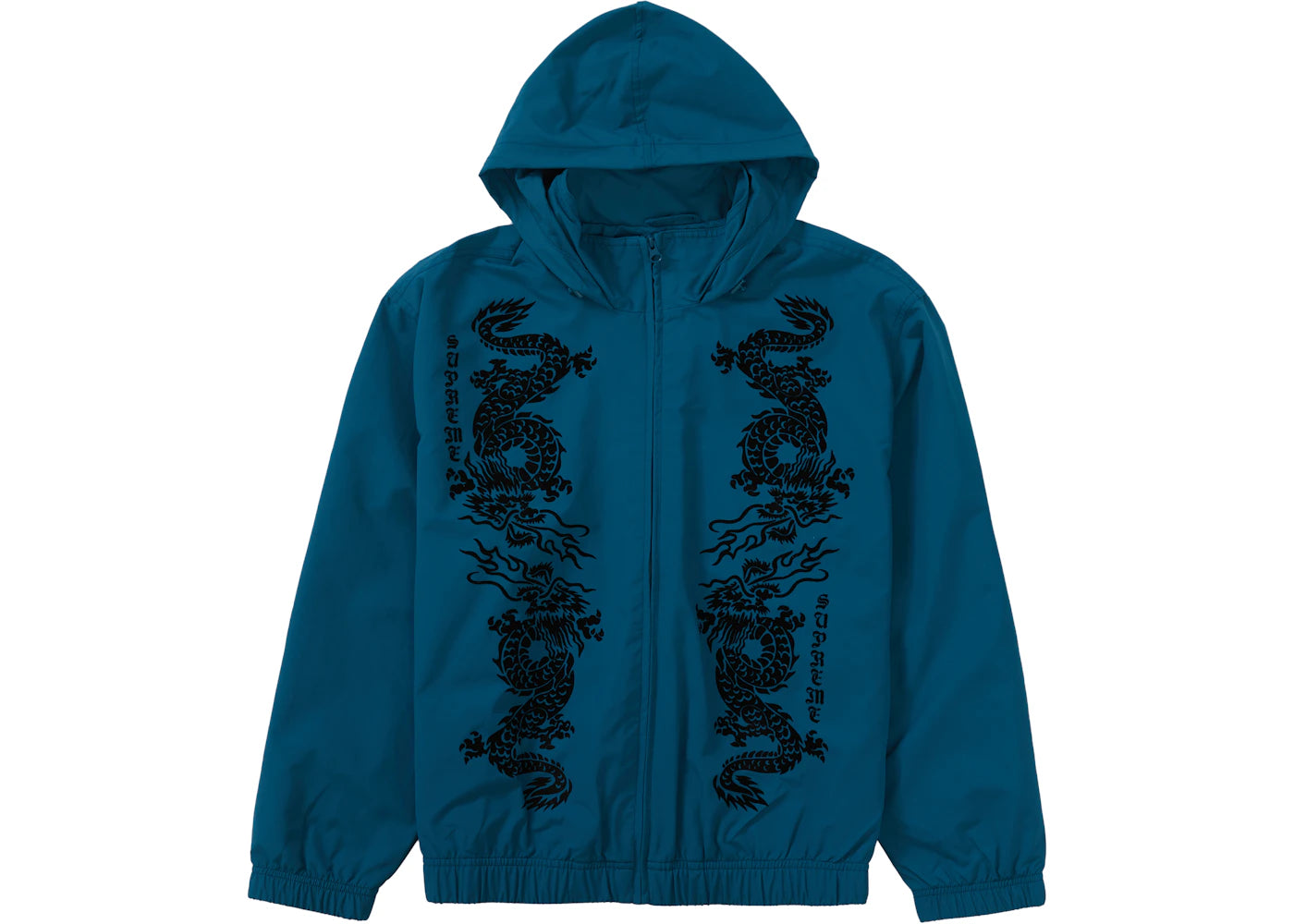 Supreme Dragon Track Jacket Teal – Side Kicks