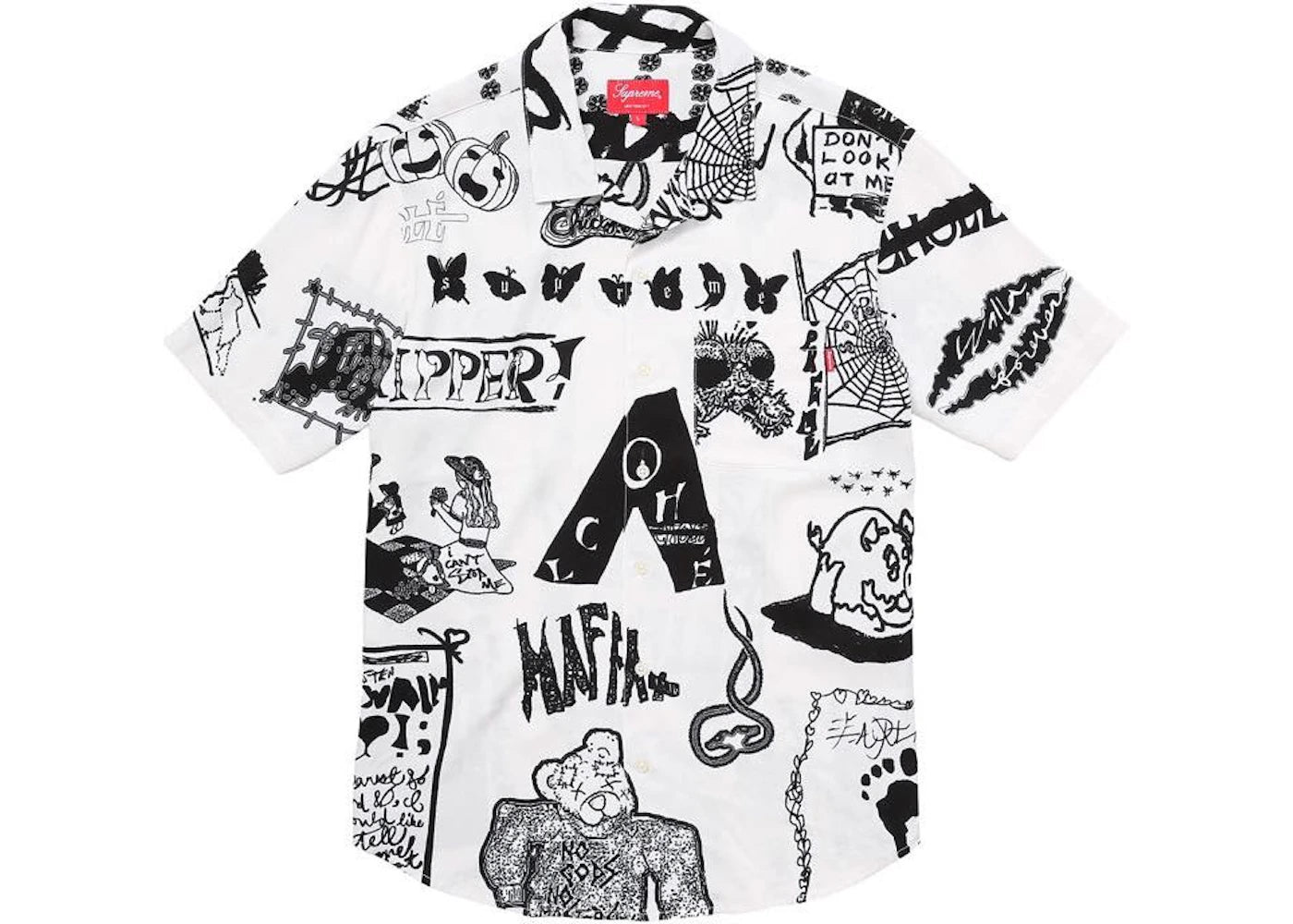 Supreme Dream Rayon Shirt White