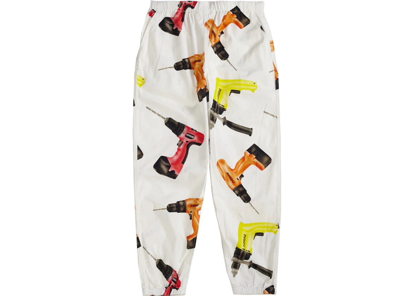 Supreme Drills Skate Pant White