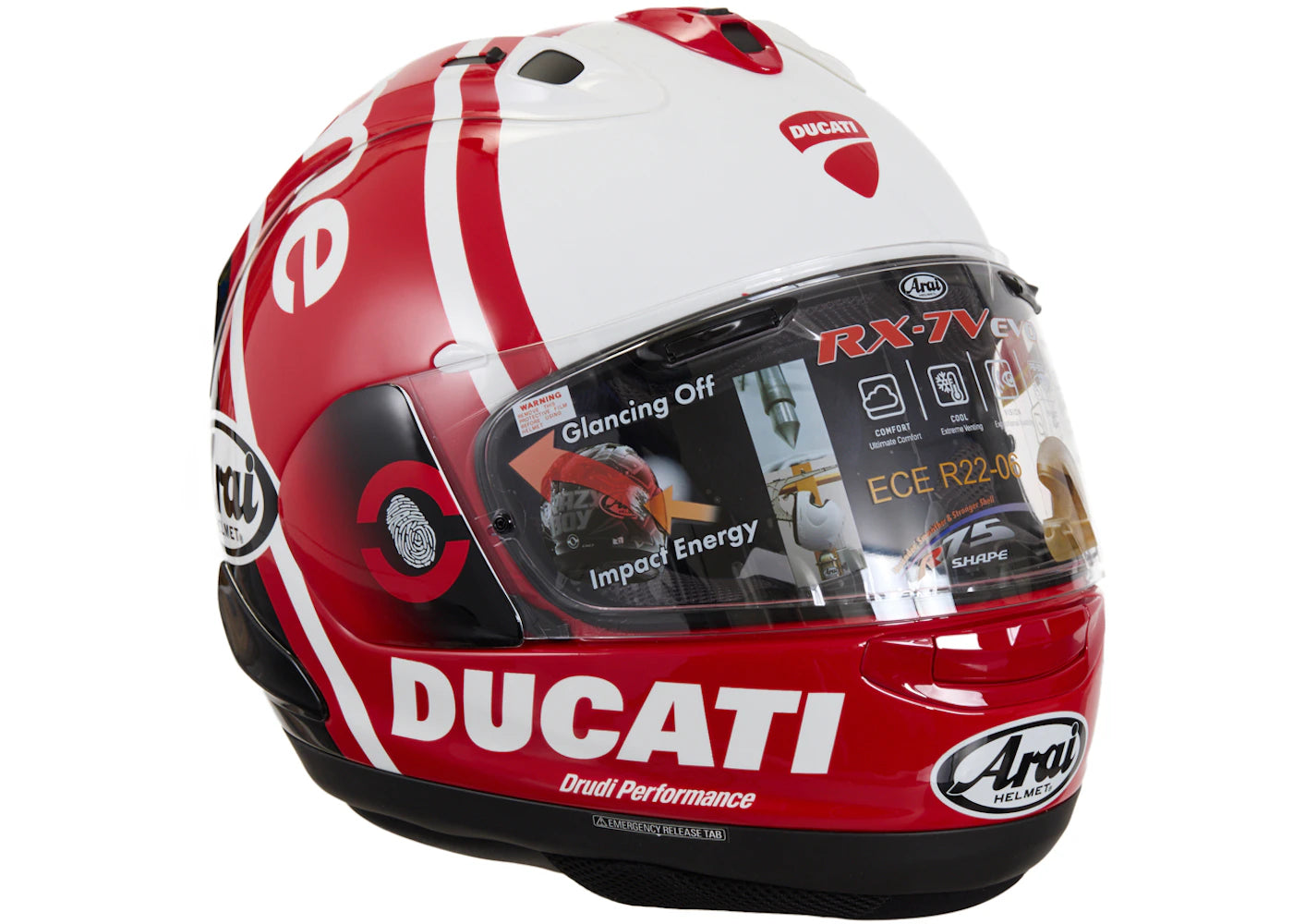 Supreme Ducati Arai Corsair-X Helmet Red