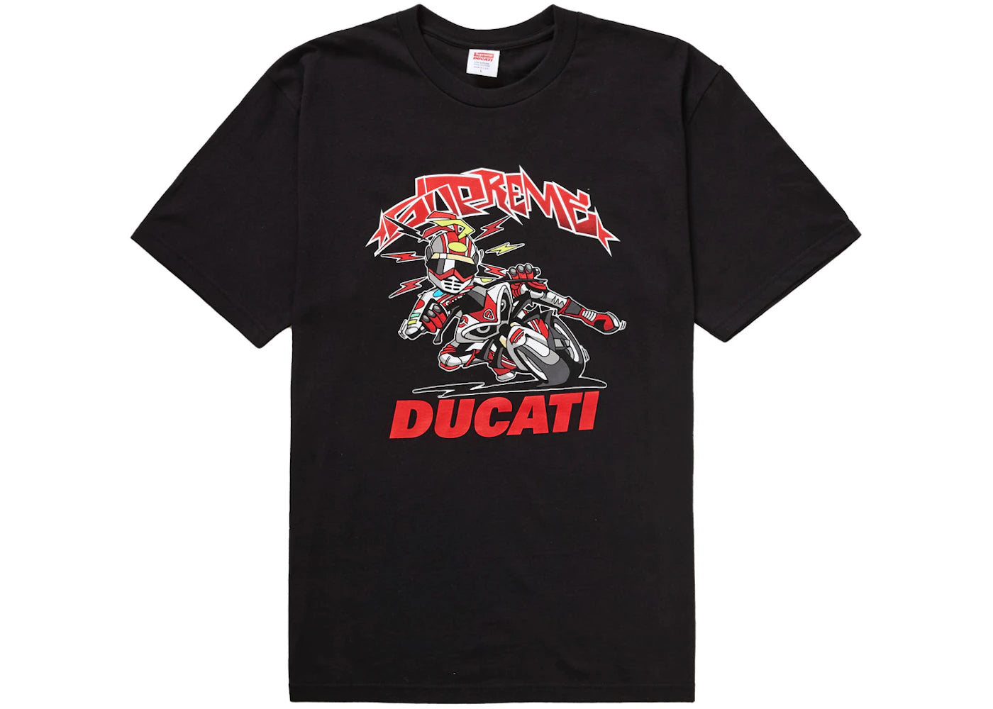 Supreme Ducati Bike Tee Black