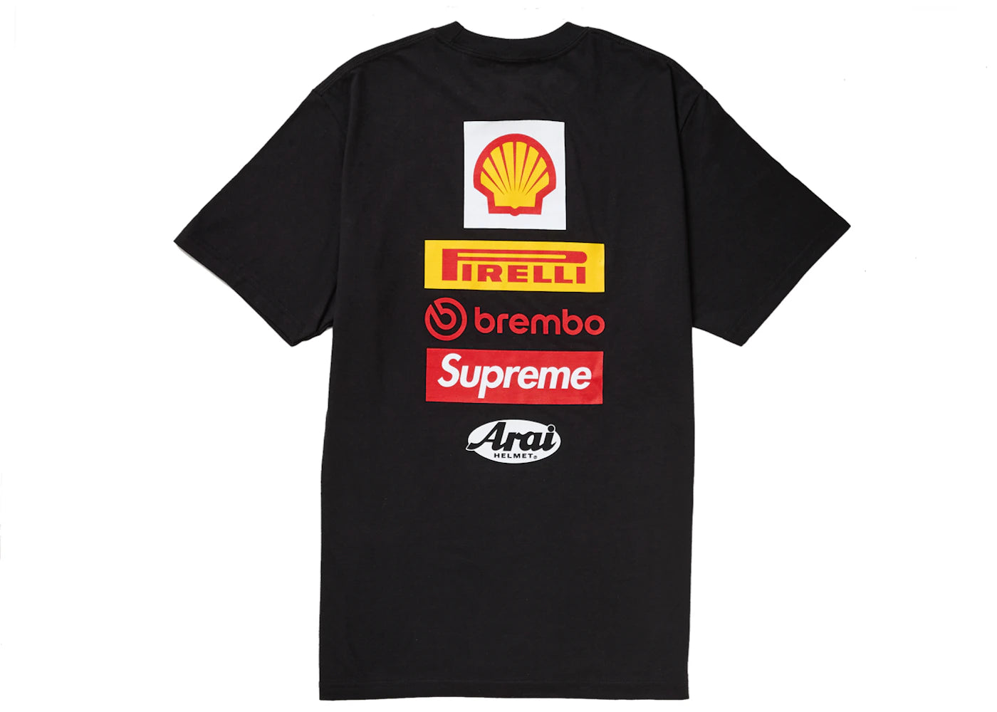 Supreme Ducati Logo Tee Black