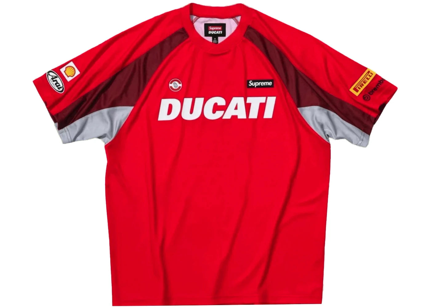 Supreme Ducati Soccer Jersey Red