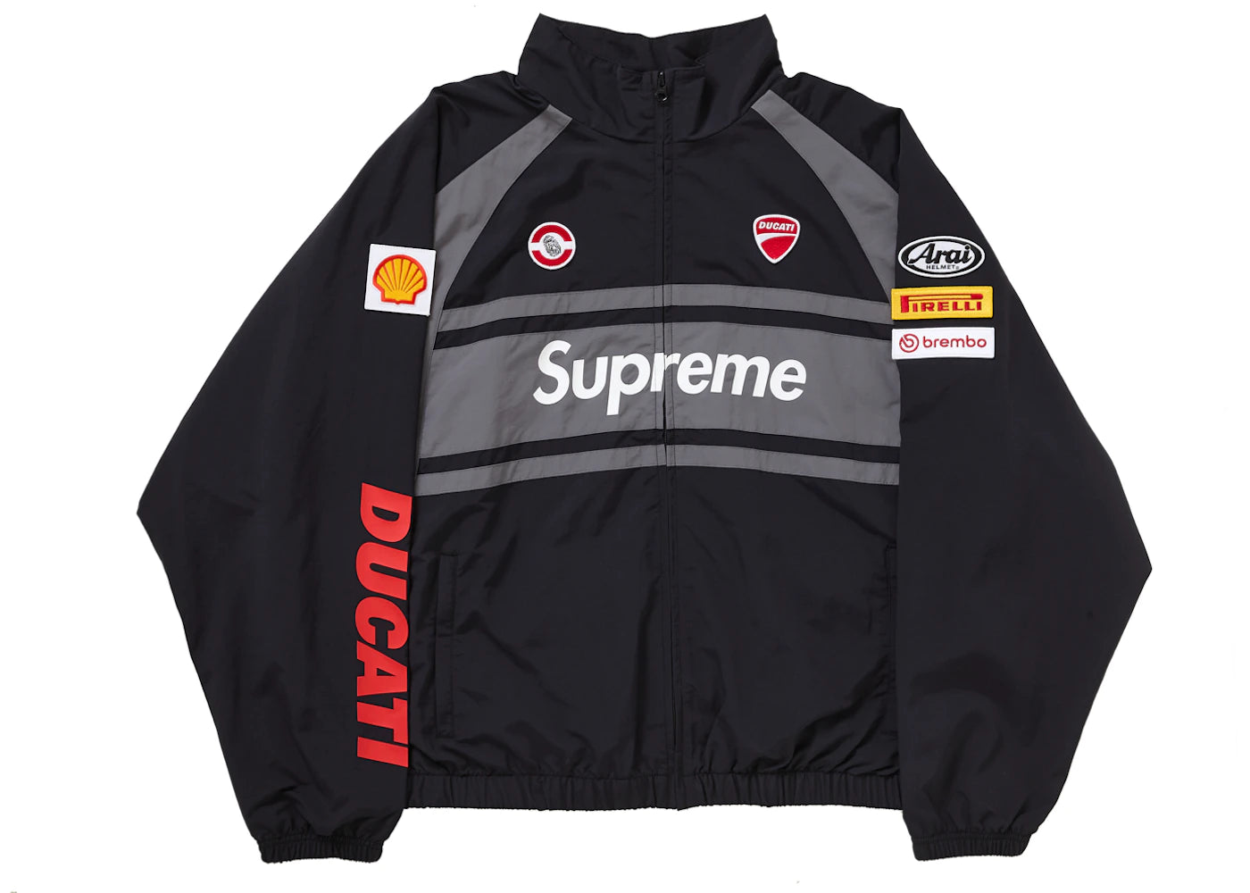 Supreme Ducati Track Jacket Black