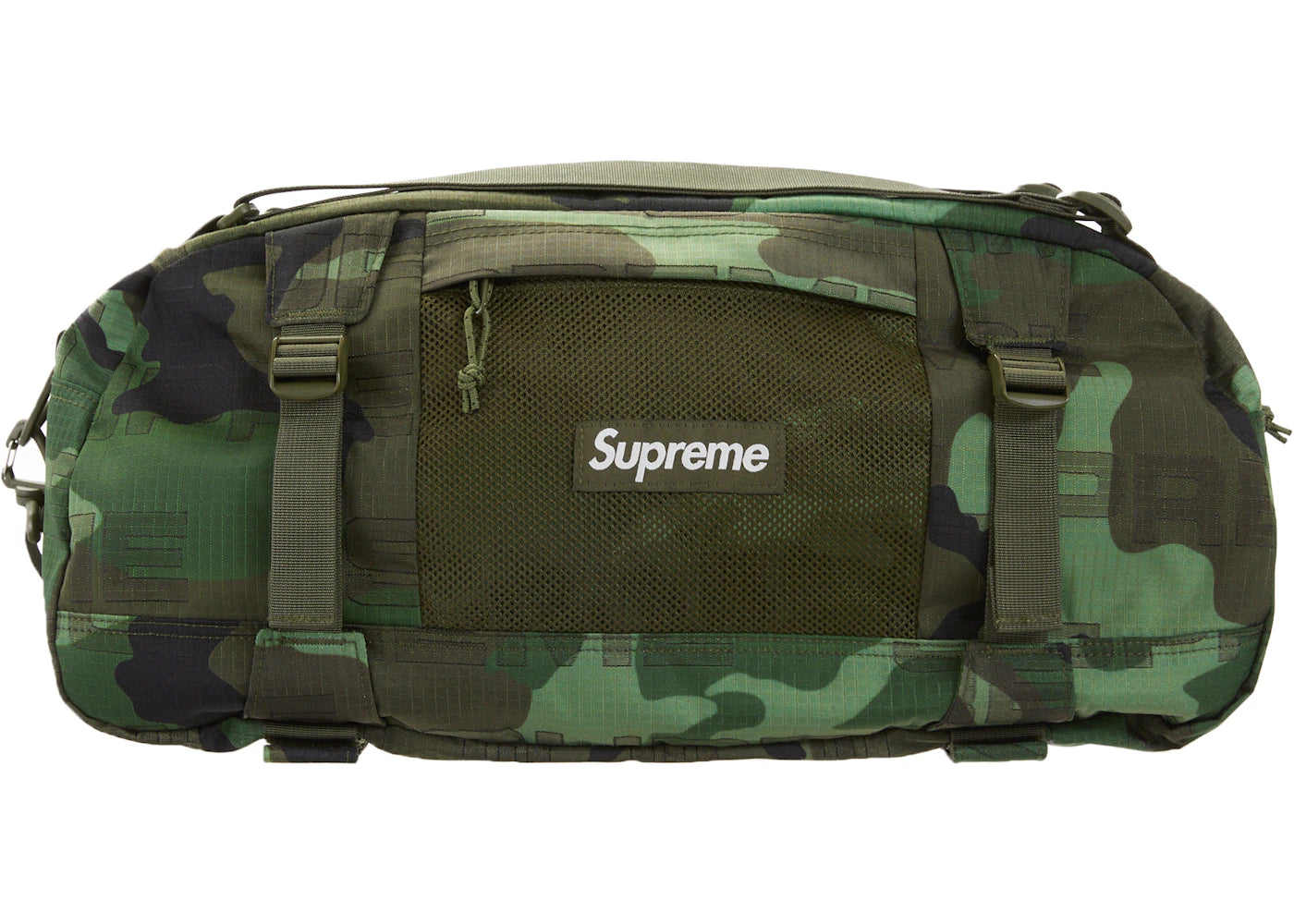 Supreme Duffle Bag (FW21) Woodland Camo