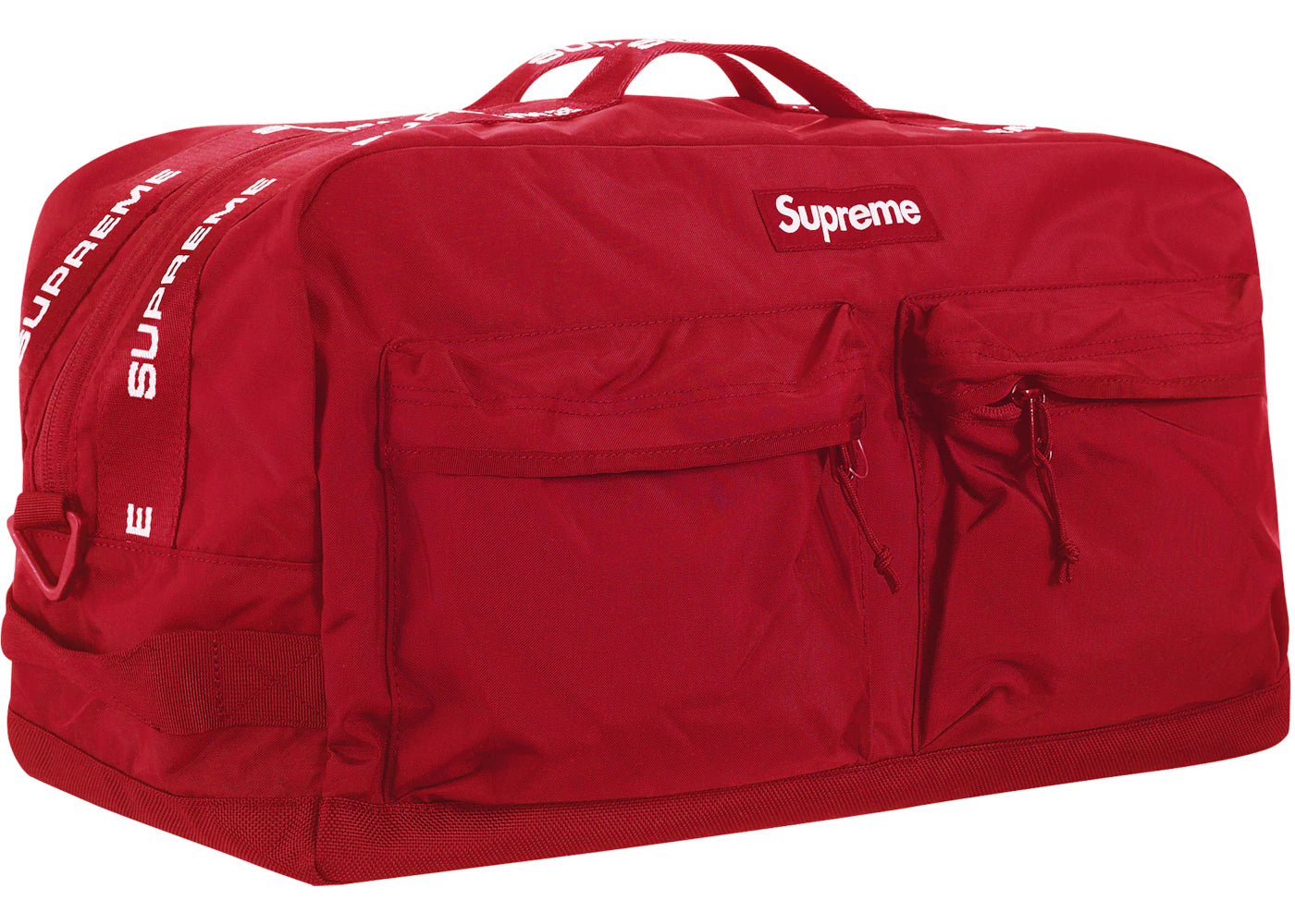 Supreme Duffle Bag (FW22) Red