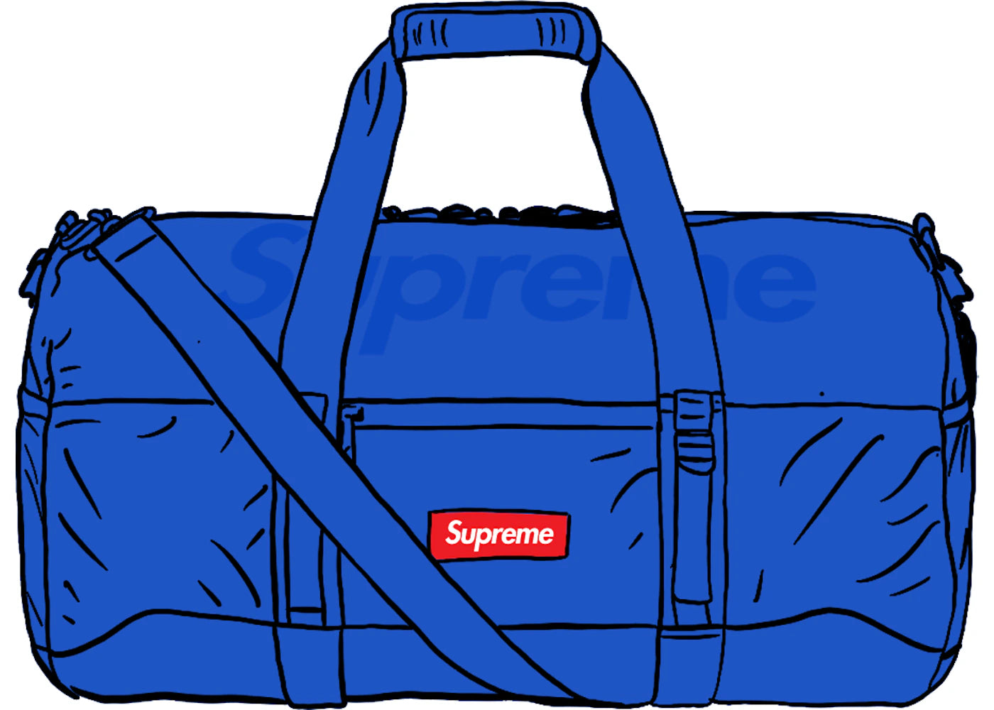 Supreme Duffle Bag (SS21) Royal