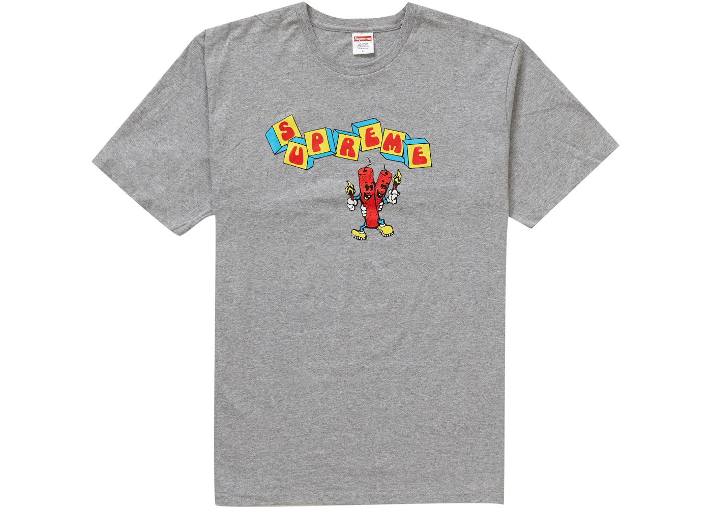 Supreme Dynamite Tee Heather Grey