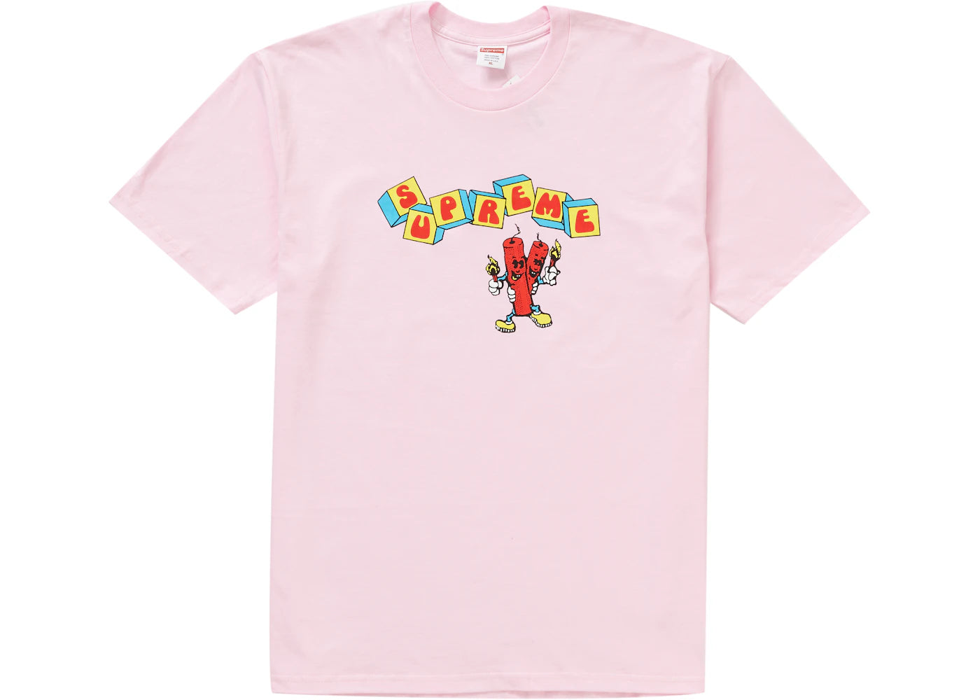 Supreme Dynamite Tee Light Pink