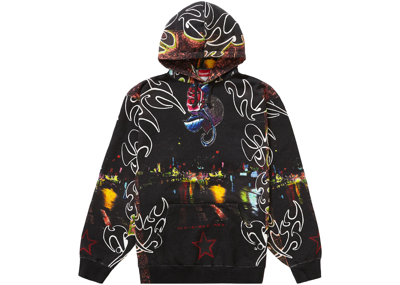 Supreme East Broadway Hooded Sweatshirt Night