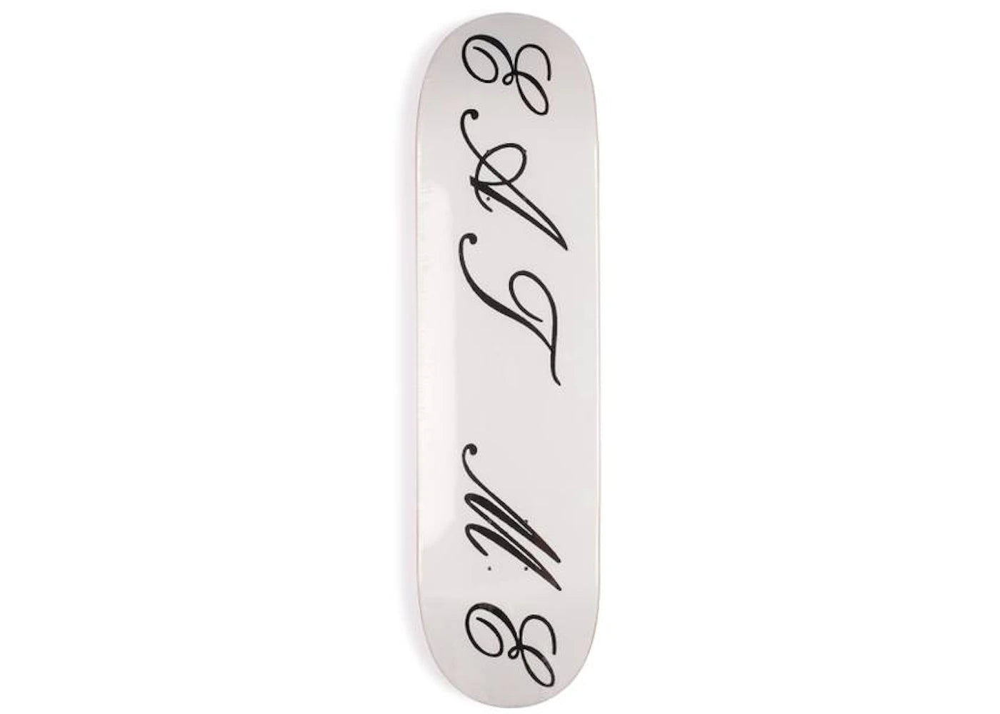 Supreme Eat Me Skateboard Deck White