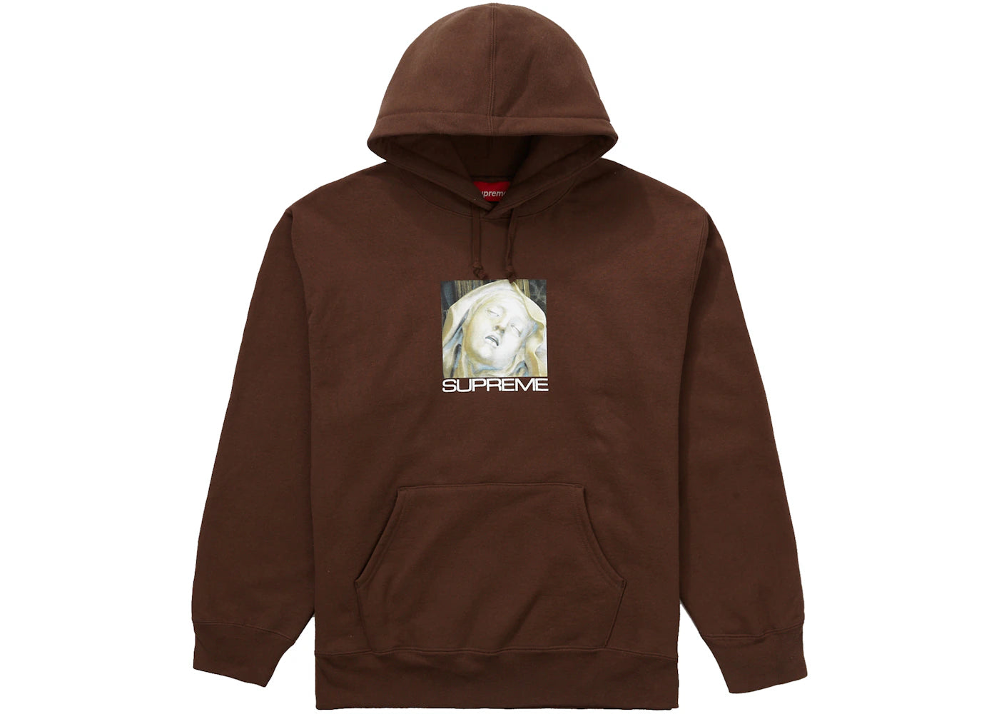 Supreme Ecstasy Hooded Sweatshirt Dark Brown