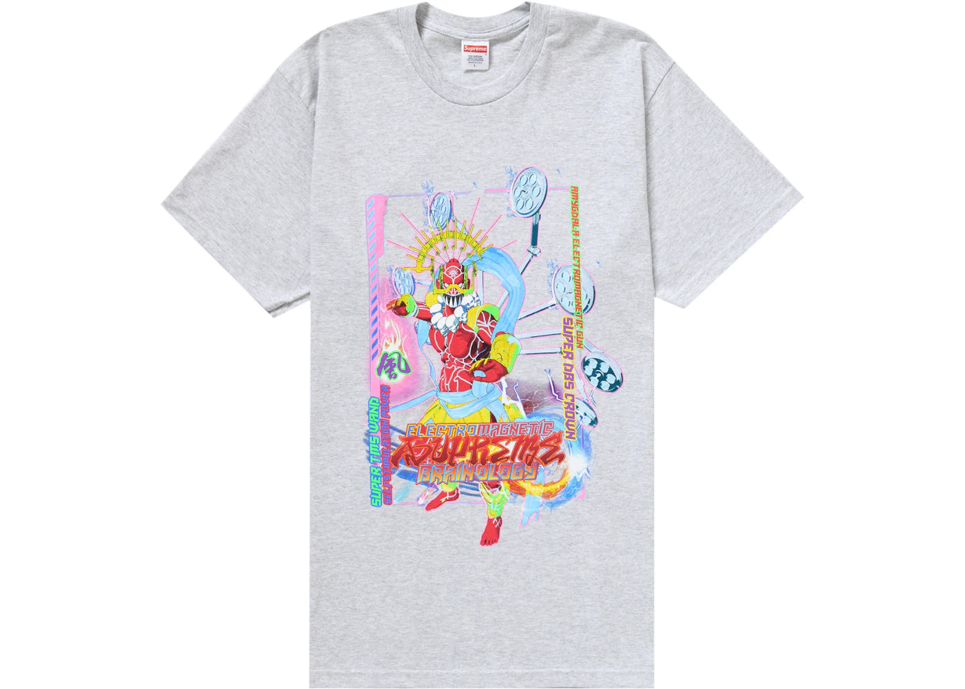 Supreme Electromagnetic Tee Ash Grey