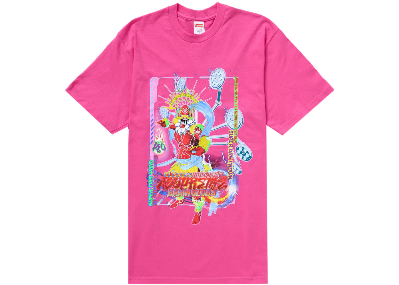 Supreme Electromagnetic Tee Fuchsia