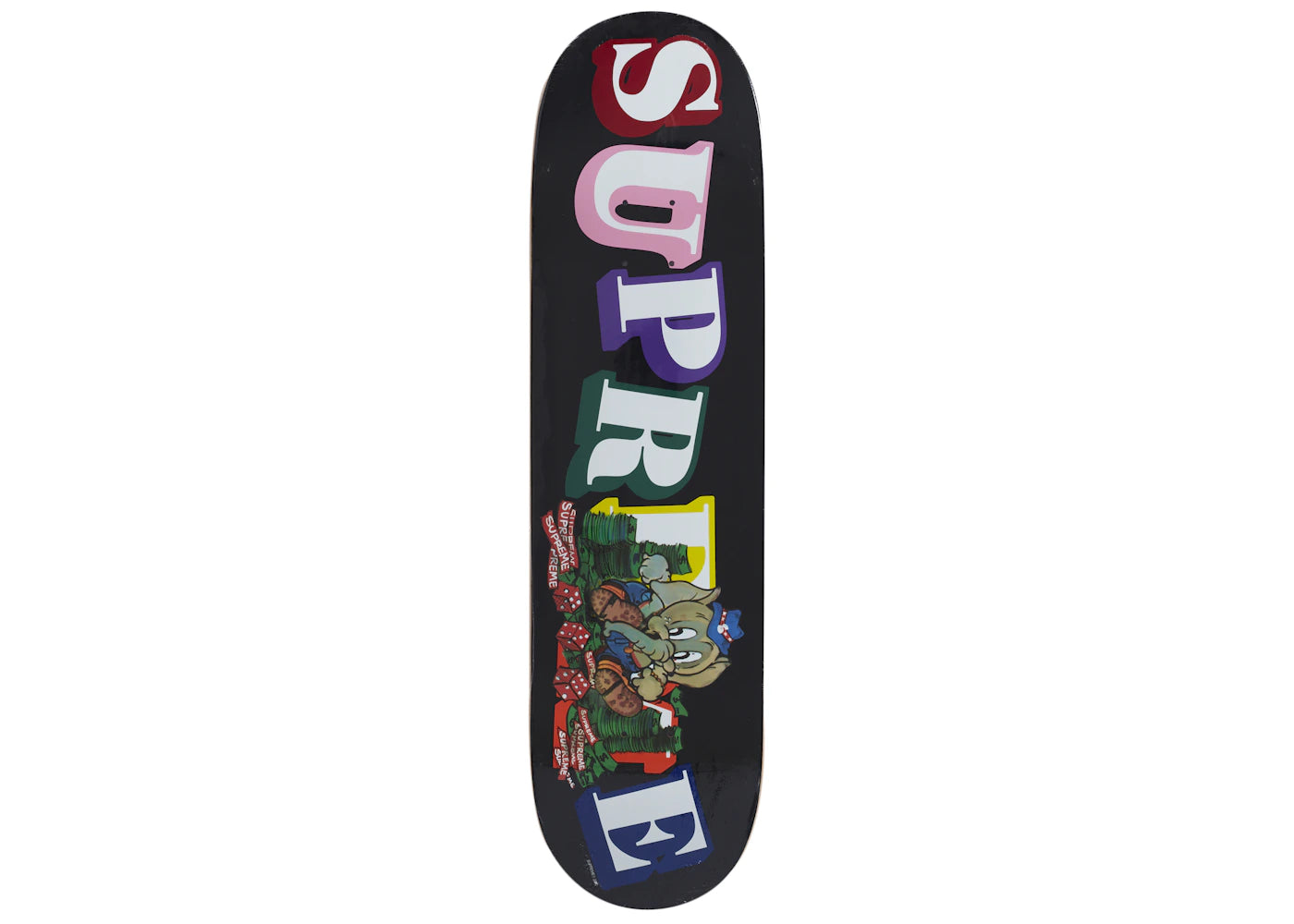 Supreme Elephant Skateboard Deck Black