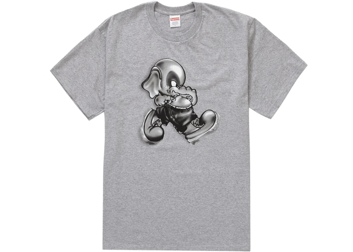 Supreme Elephant Tee (FW22) Heather Grey