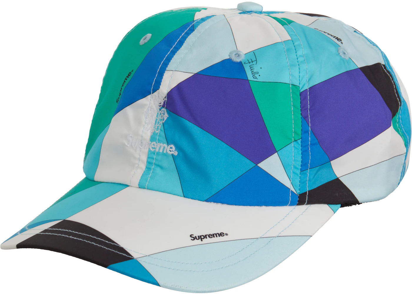 Supreme Emilio Pucci 6-Panel Blue
