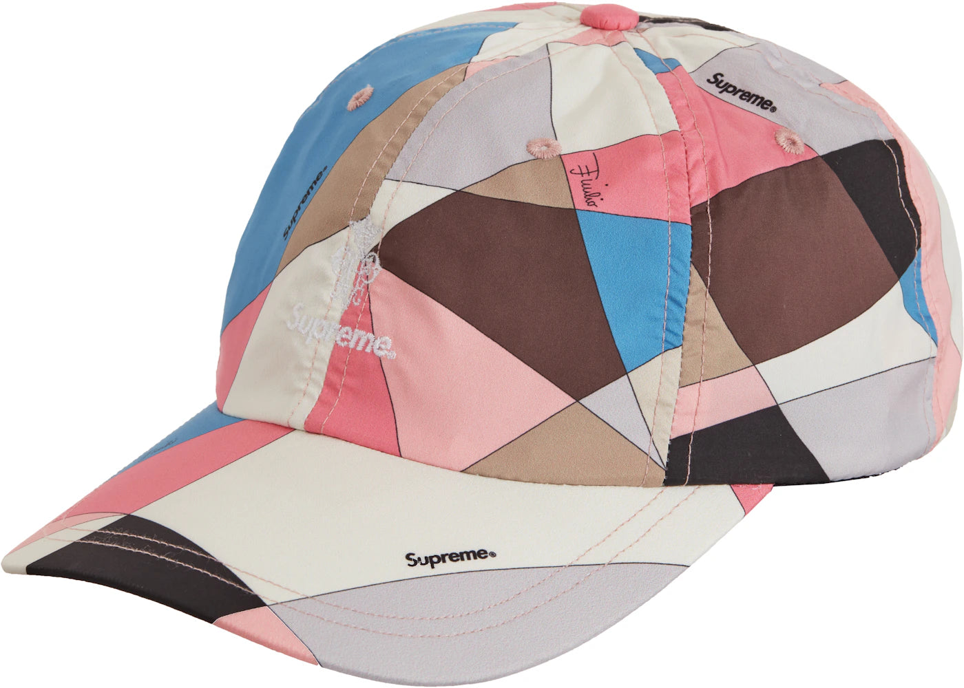 Supreme Emilio Pucci 6-Panel Dusty Pink