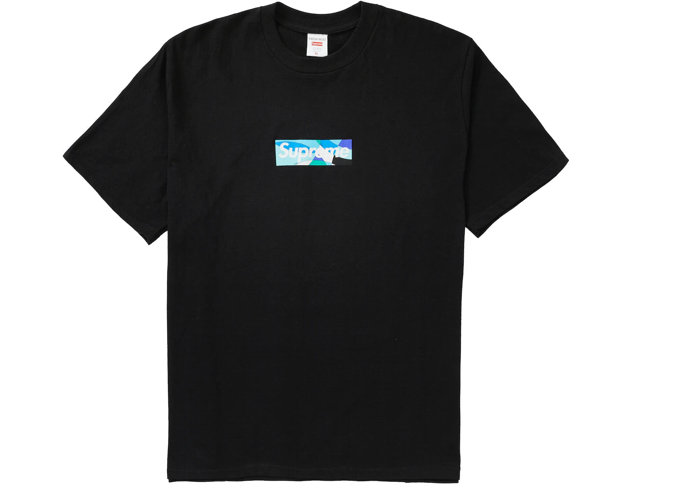 Supreme Emilio Pucci Box Logo Tee Black/Blue