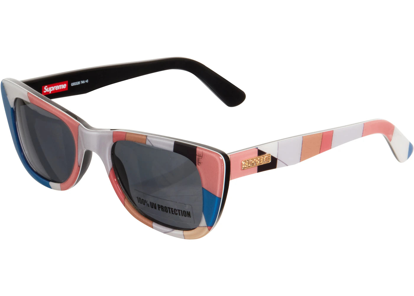 Supreme Emilio Pucci Cat Sunglasses Dusty Pink