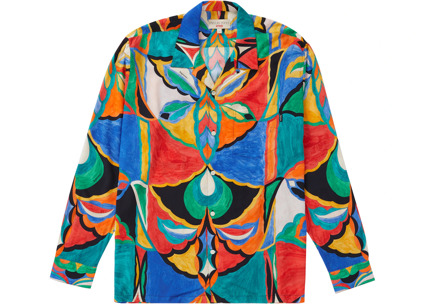 Supreme Emilio Pucci L/S Shirt Multicolor
