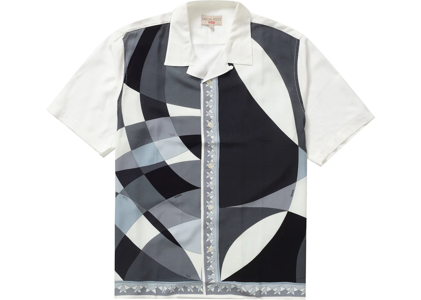 Supreme Emilio Pucci S/S Shirt Black