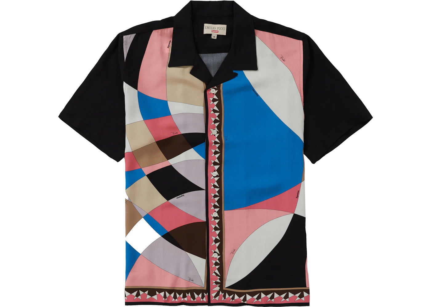 Supreme Emilio Pucci S/S Shirt Dusty Pink