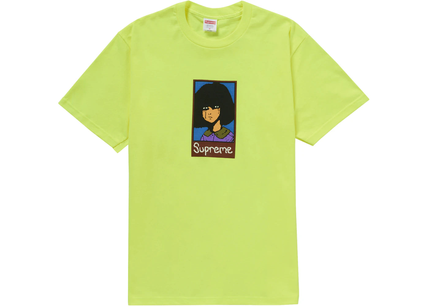 Supreme Emo Tee Fluorescent Yellow