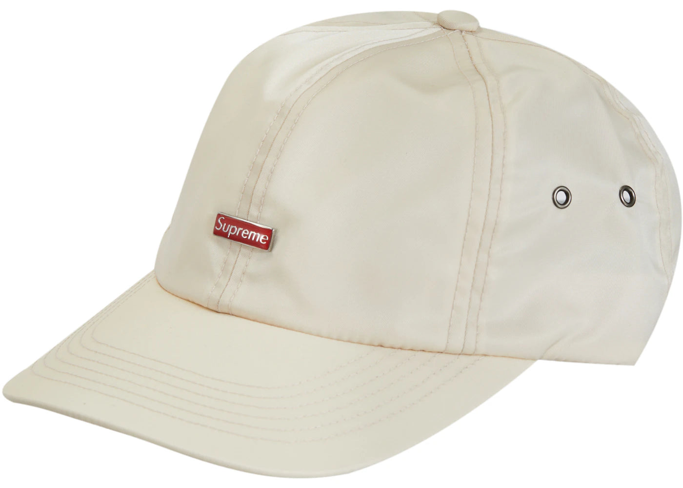 Supreme Enamel Logo 6-Panel Light Brown