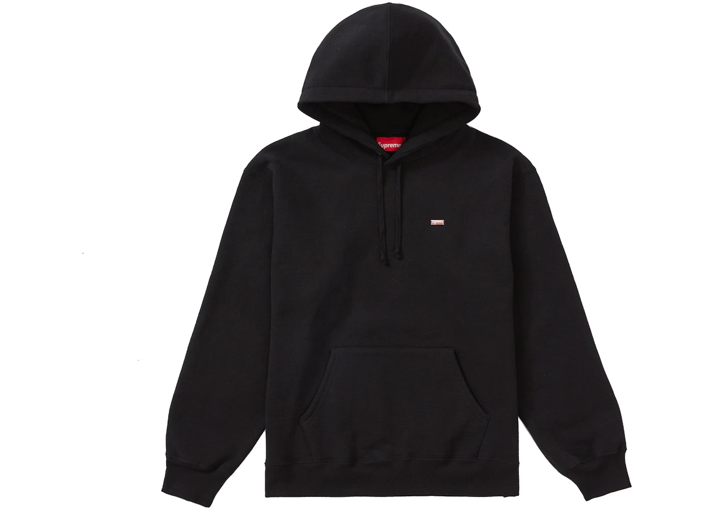 Supreme Enamel Small Box Hooded Sweatshirt Black