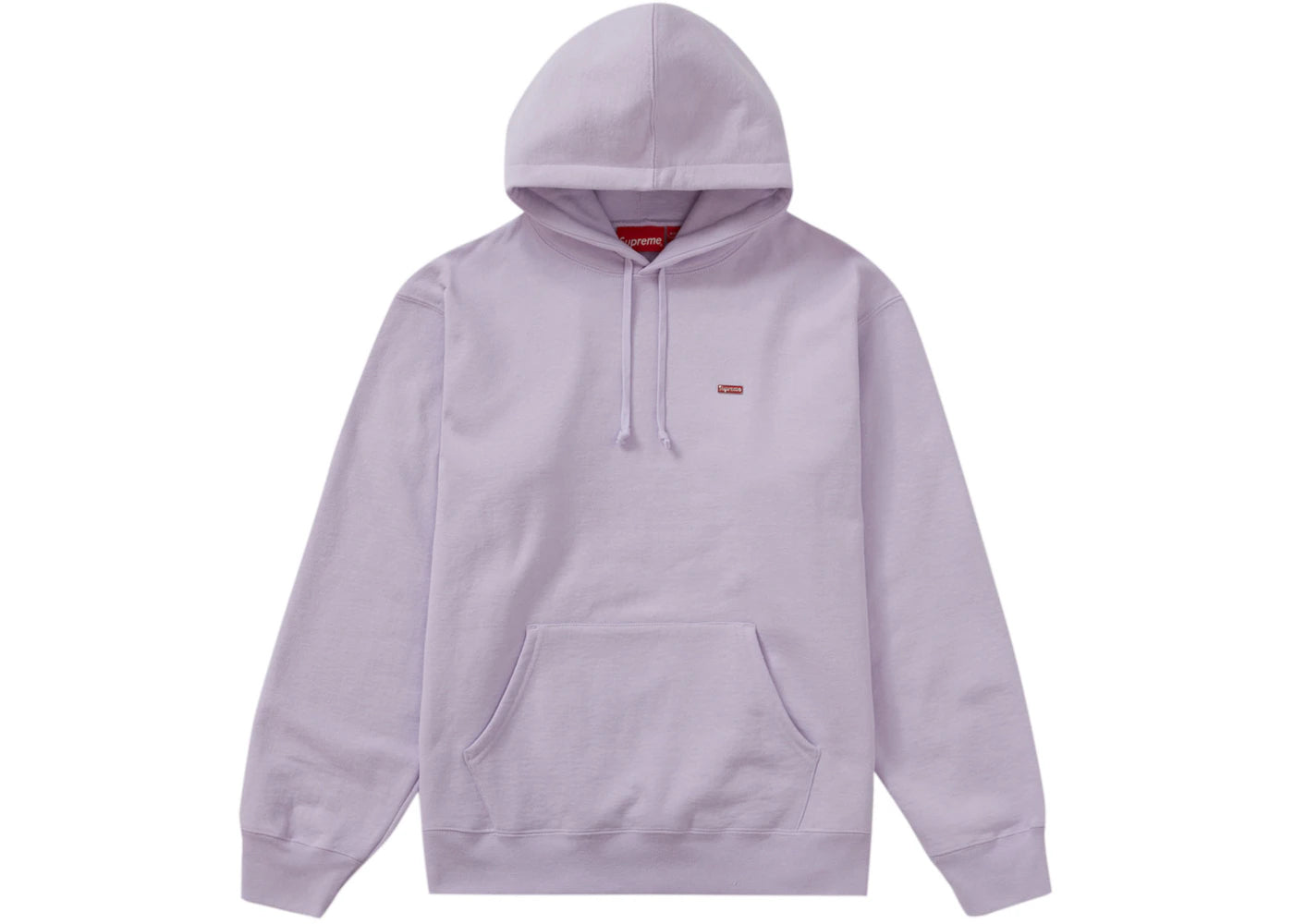 Supreme Enamel Small Box Hooded Sweatshirt Lavender