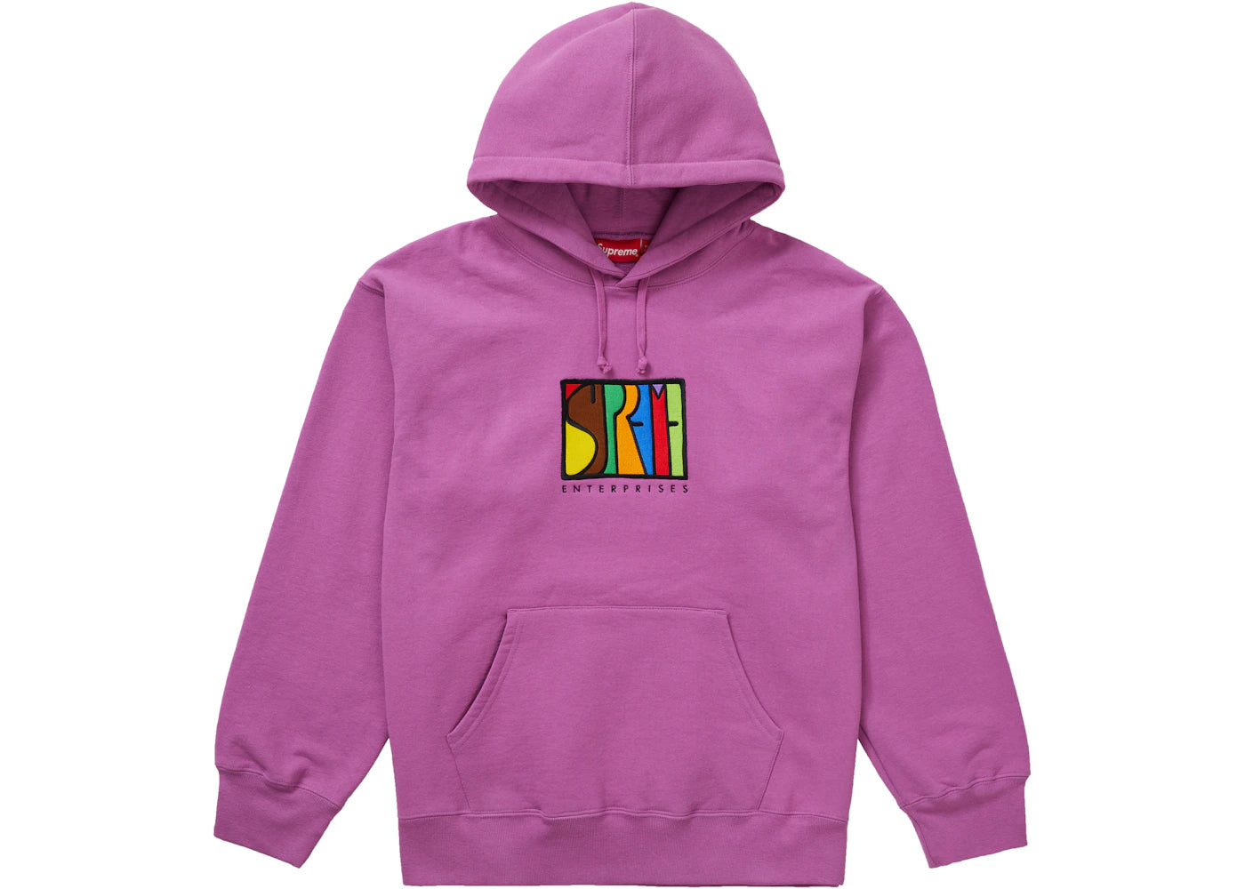 Supreme Enterprises Hooded Sweatshirt Bright Purple