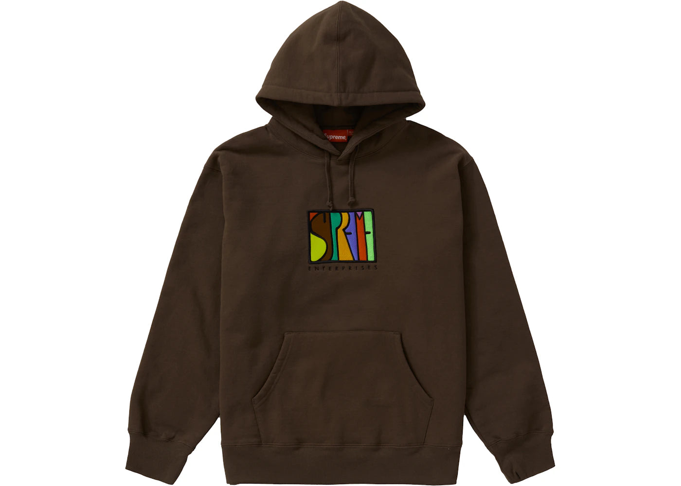 Supreme Enterprises Hooded Sweatshirt Dusty Brown