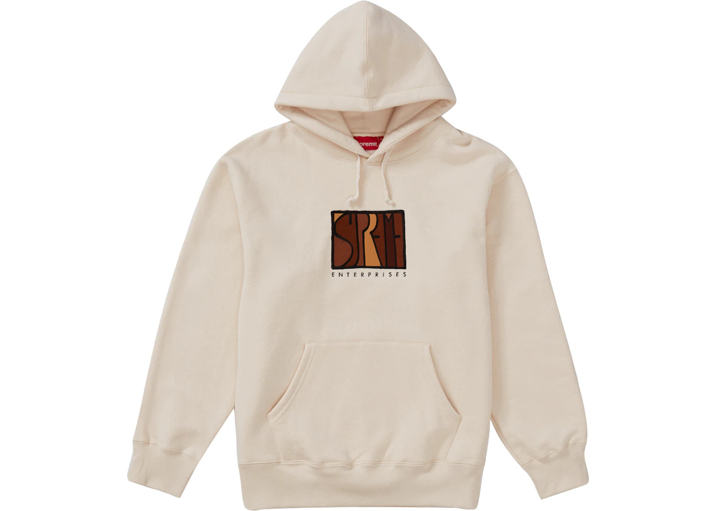 Supreme Enterprises Hooded Sweatshirt Natural