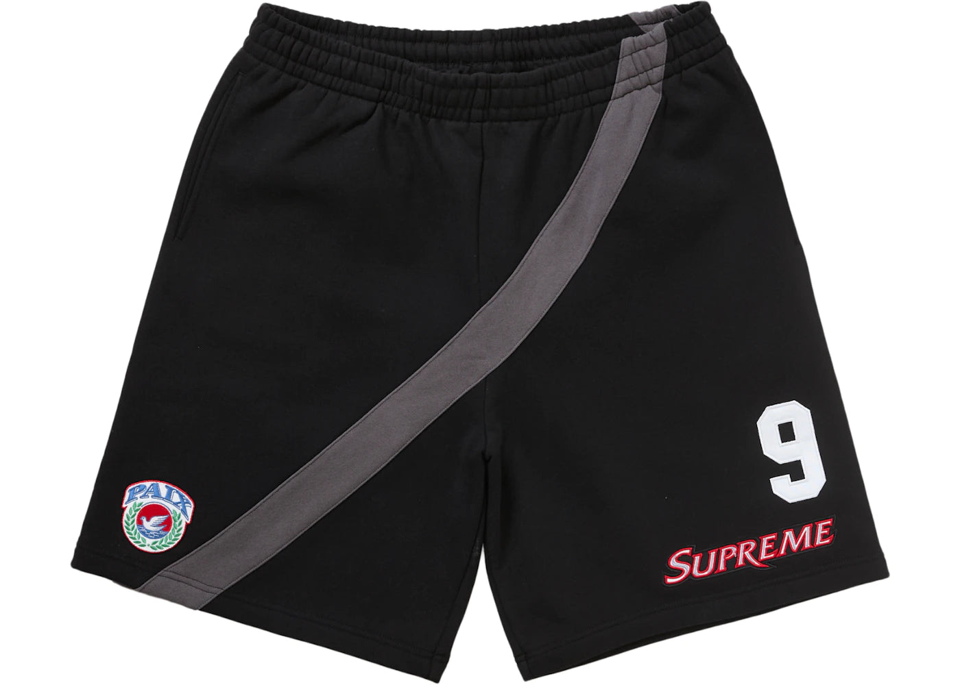 Supreme Equipe Sweatshort Black