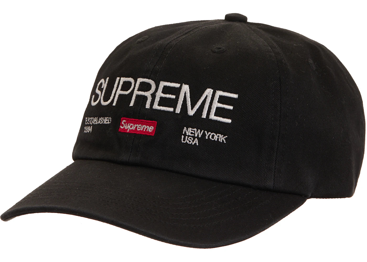 Supreme Est. 1994 6-Panel Black