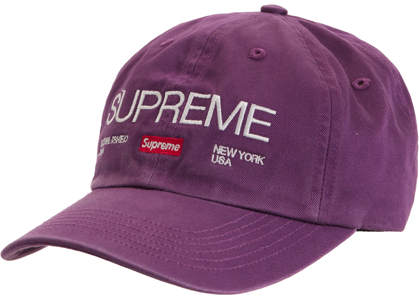 Supreme Est. 1994 6-Panel Purple