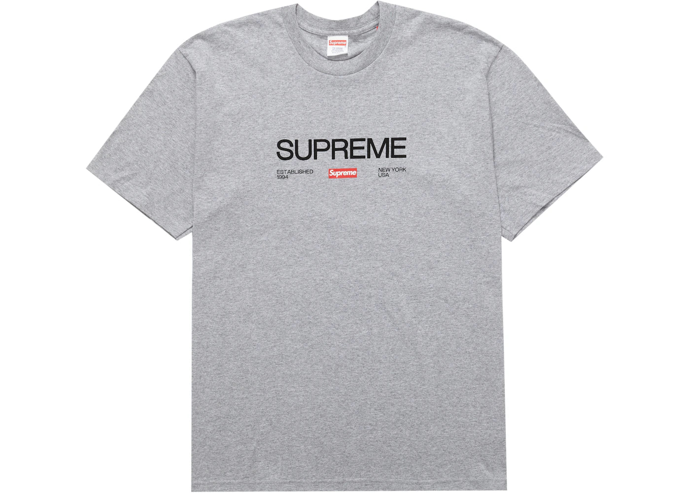 Supreme Est. 1994 Tee Heather Grey