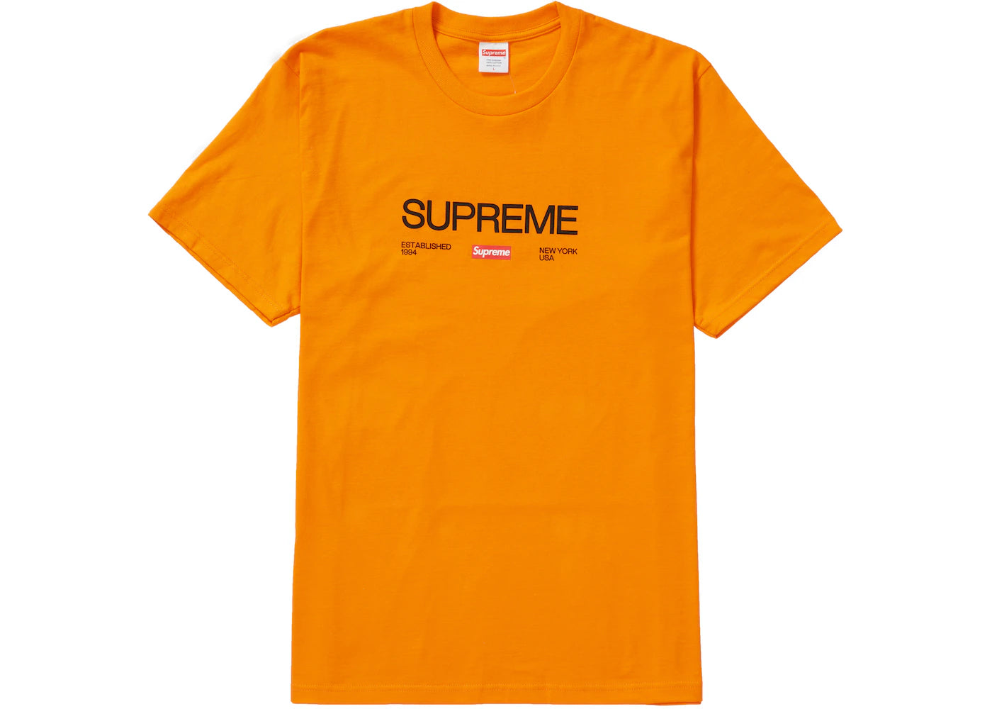 Supreme Est. 1994 Tee Orange