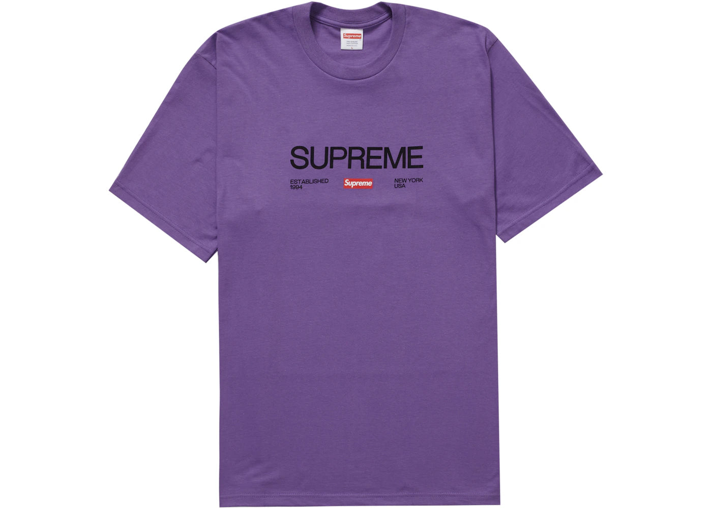 Supreme Est. 1994 Tee Purple