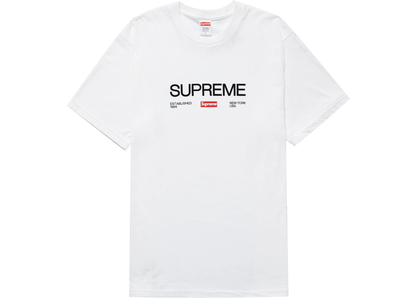 Supreme Est. 1994 Tee White