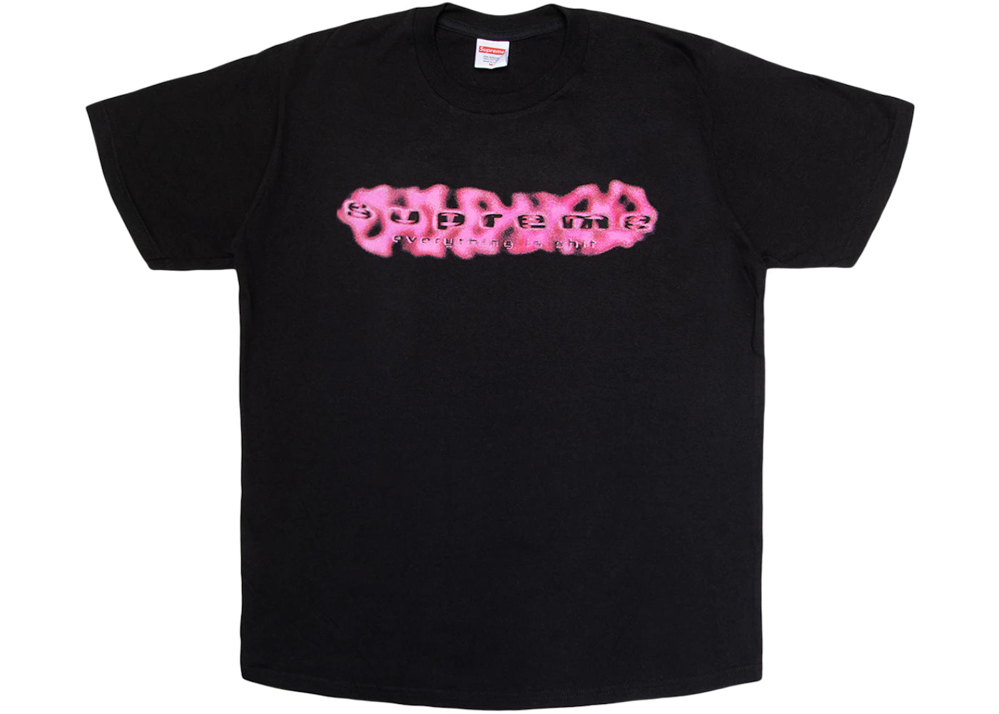 Supreme Everything Is Shit Tee Black