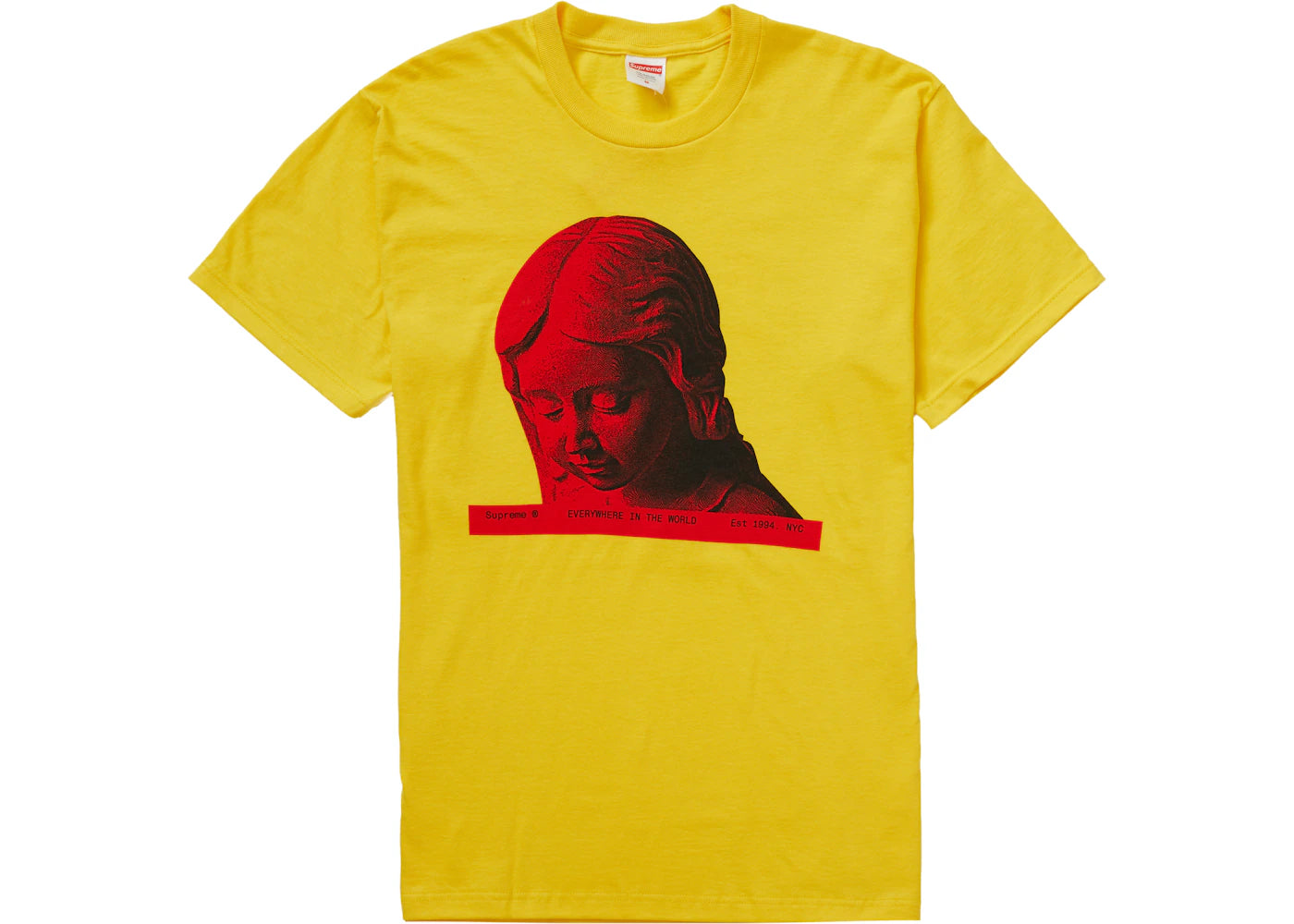 Supreme Everywhere Tee Yellow