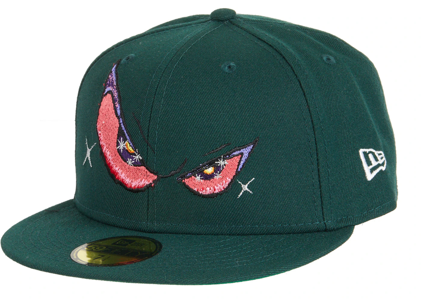 Supreme Eyes New Era Hat Dark Green