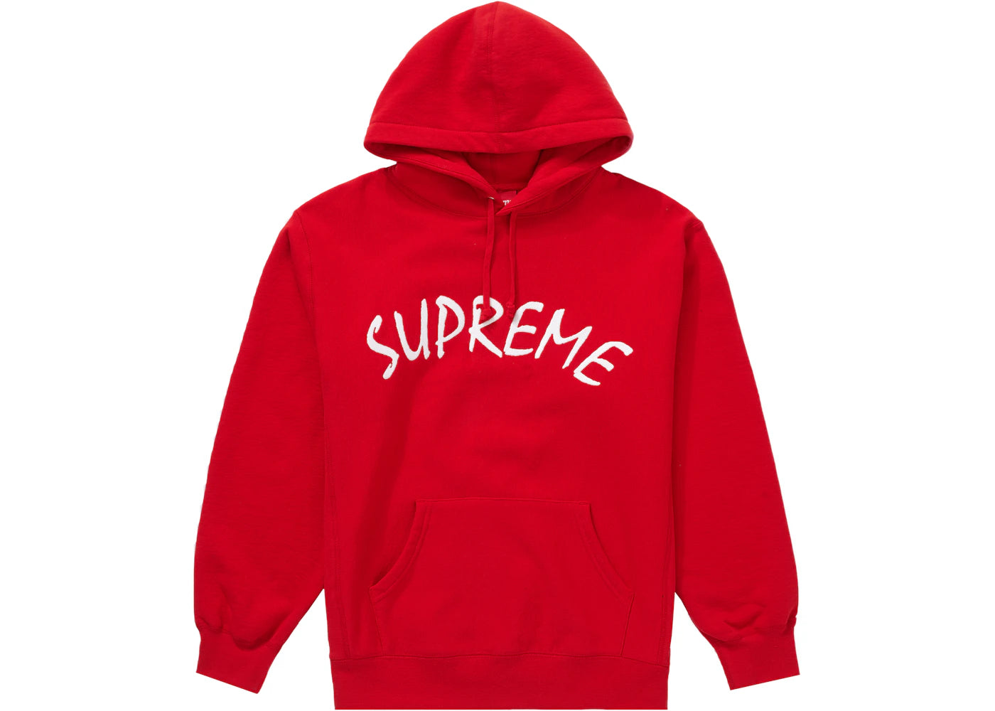 Supreme FTP Arc Hooded Sweatshirt Red