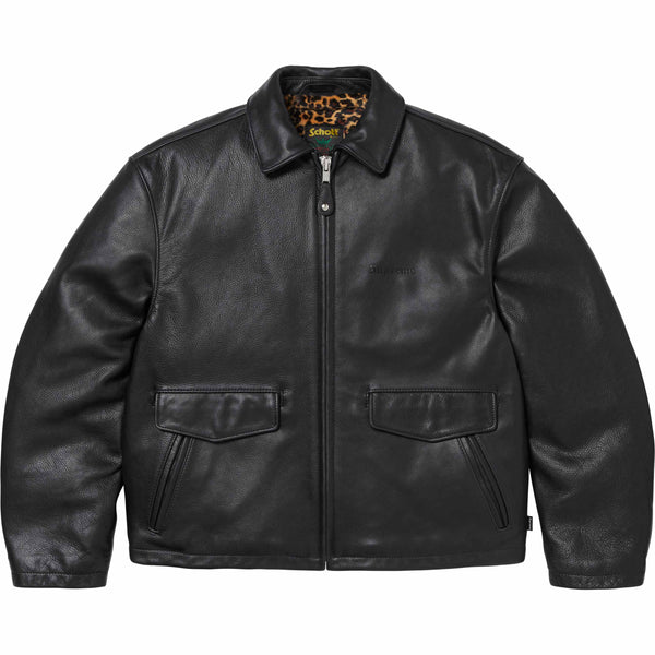 ジャケット・アウター Supreme / Schott Leather Work Jacket Supreme Schott Leather Work Jacket (SS17) - $698