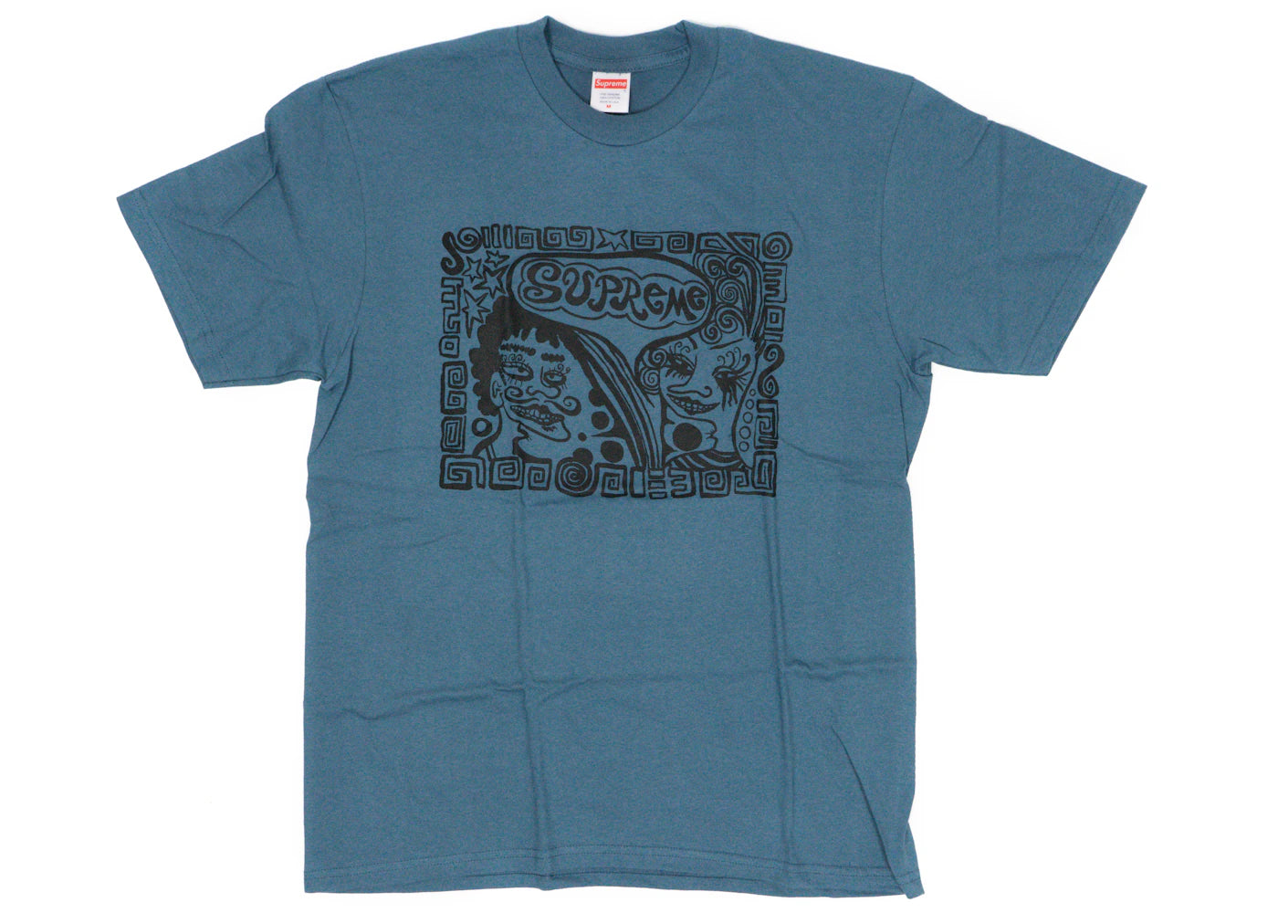 Supreme Faces Tee Slate