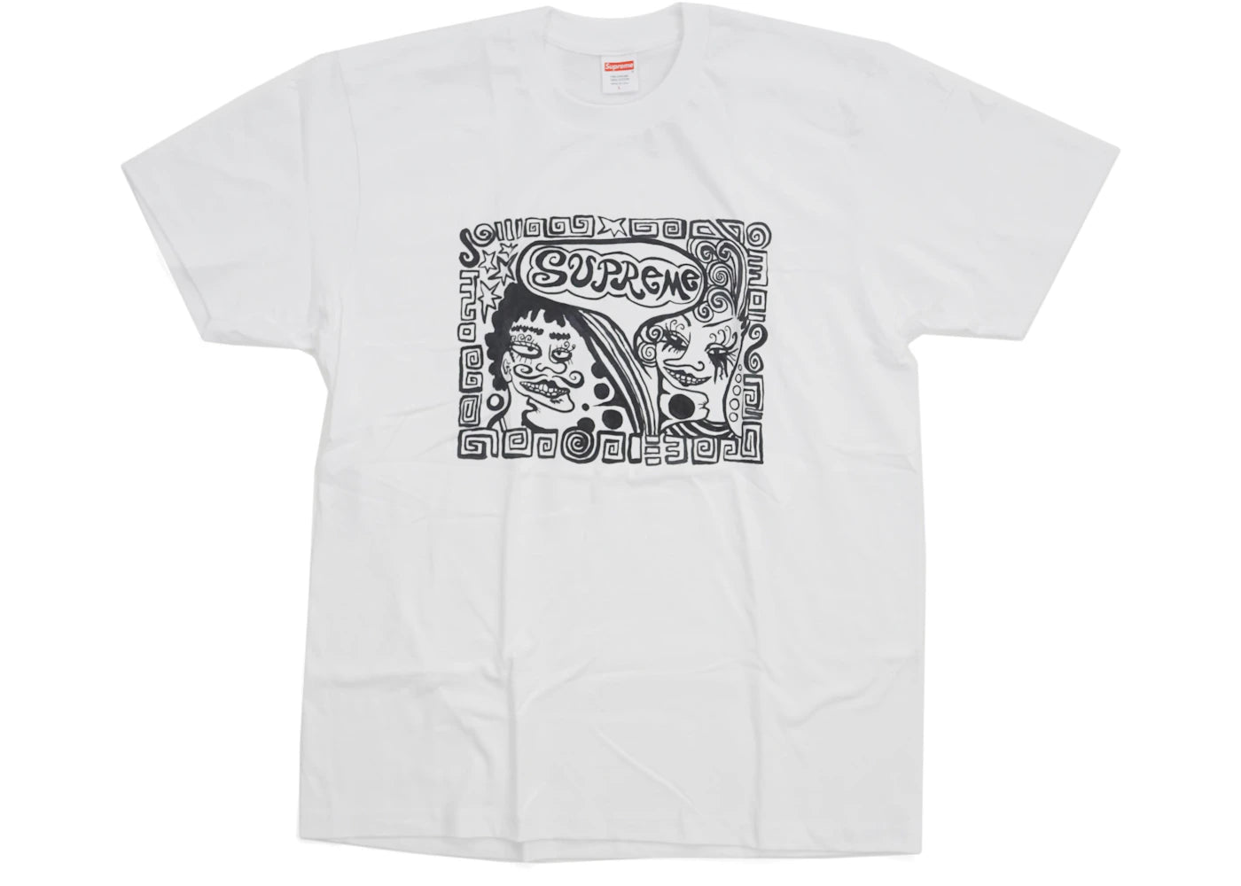 Supreme Faces Tee White